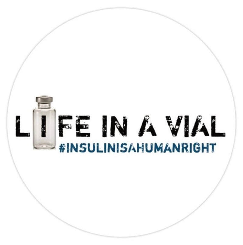 Life in a Vial Logo Sticker