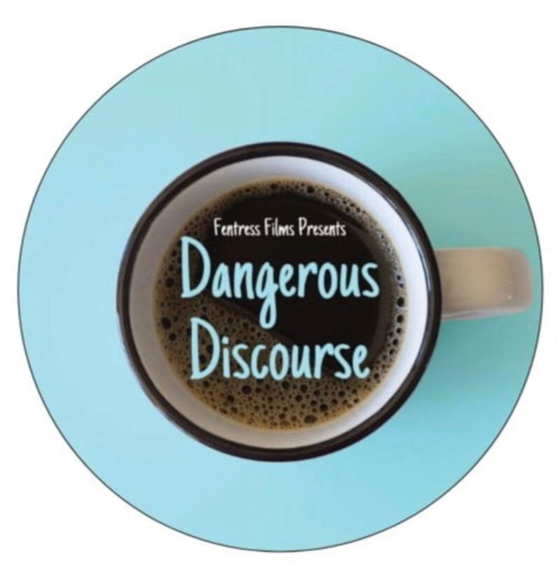 Dangerous Discourse Logo Sticker (Round)