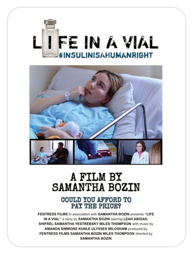 Life in a Vial Poster Sticker